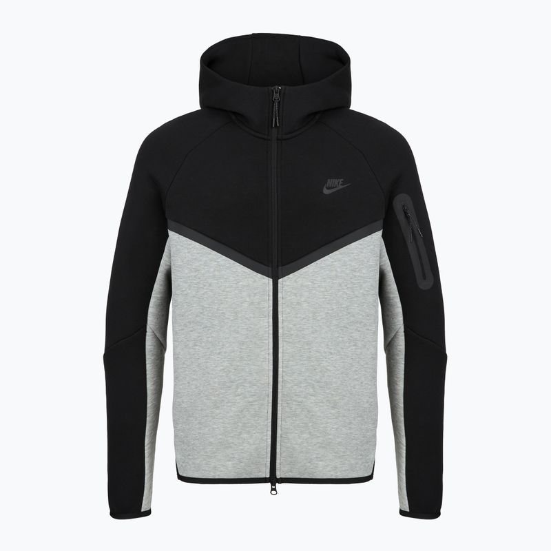 Мъжки суитшърт Nike Tech black/dark grey heather/black 9