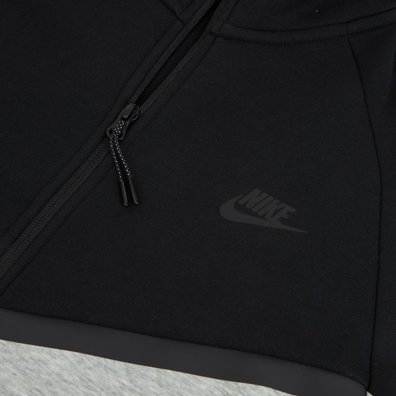Мъжки суитшърт Nike Tech black/dark grey heather/black 11