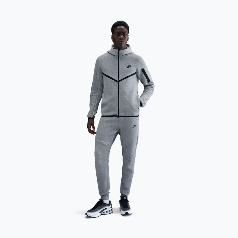 Мъжки панталони Nike Tech Joggers dark grey heather/black 2