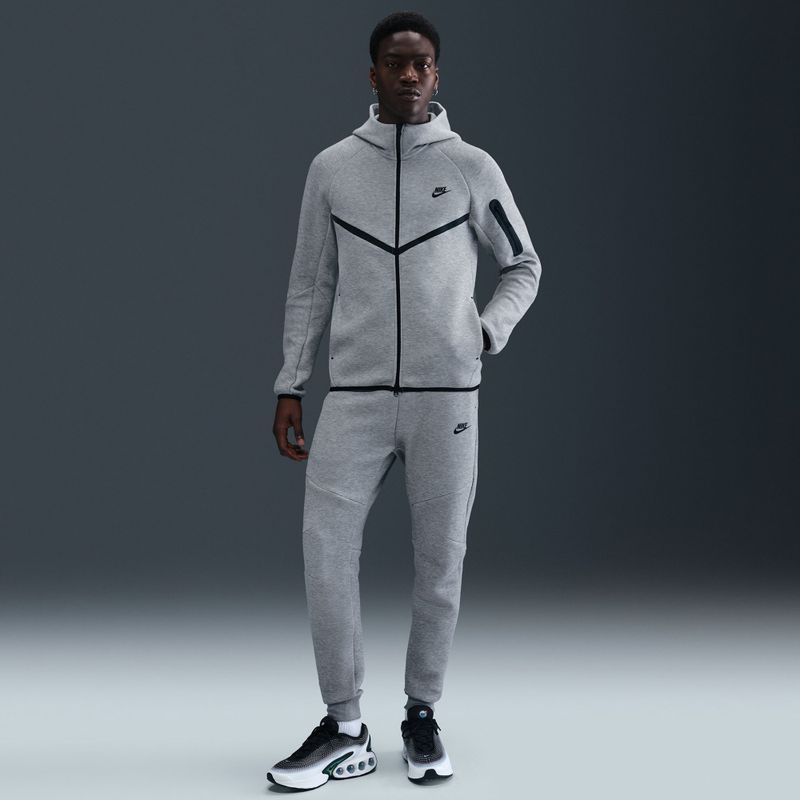 Мъжки панталони Nike Tech Joggers dark grey heather/black 6