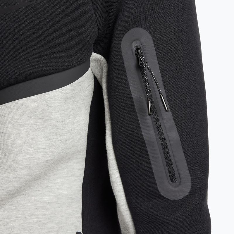 Мъжки суитшърт Nike Tech black/dark grey heather/black 6