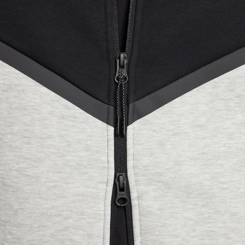 Мъжки суитшърт Nike Tech black/dark grey heather/black 7