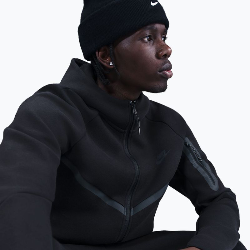 Мъжки суитшърт Nike Tech Windrunner Full Zip cavе black/black 5