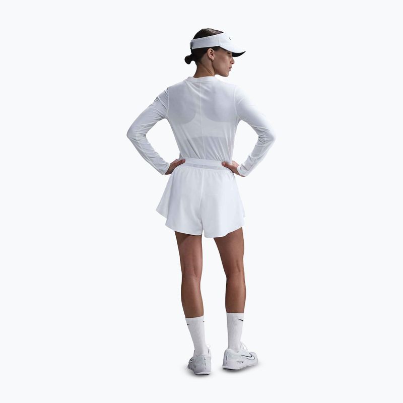 Дамски тенис шорти Nike Court Dri-Fit Ace Advantage white/white 4