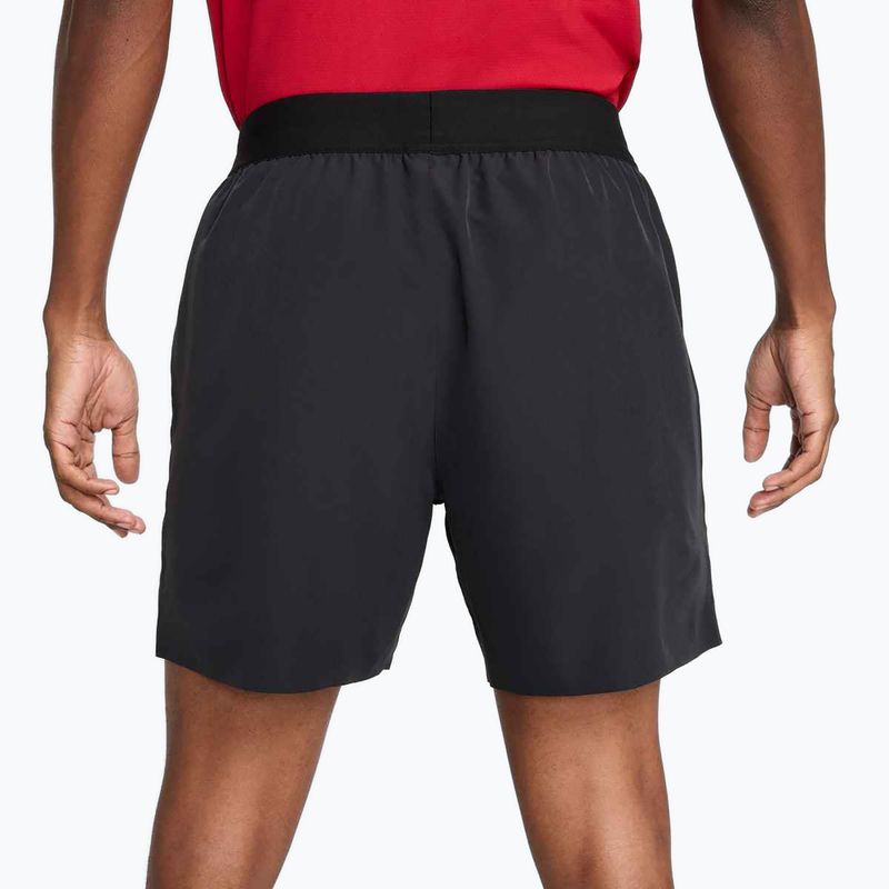 Мъжки шорти за тенис Nike Court Dri-Fit Advantage 6" черни / бели 3