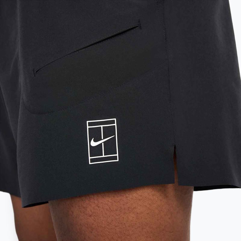 Мъжки шорти за тенис Nike Court Dri-Fit Advantage 6" черни / бели 7