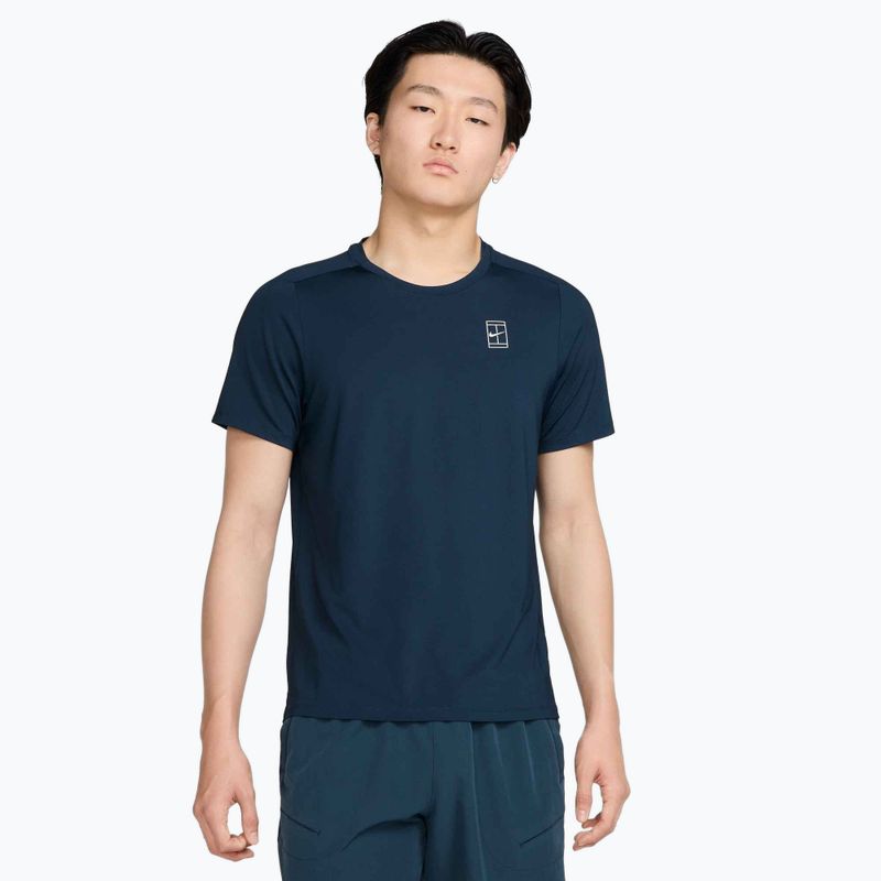 Мъжка тениска Nike Court Dri-Fit Advantage Armory Navy / White