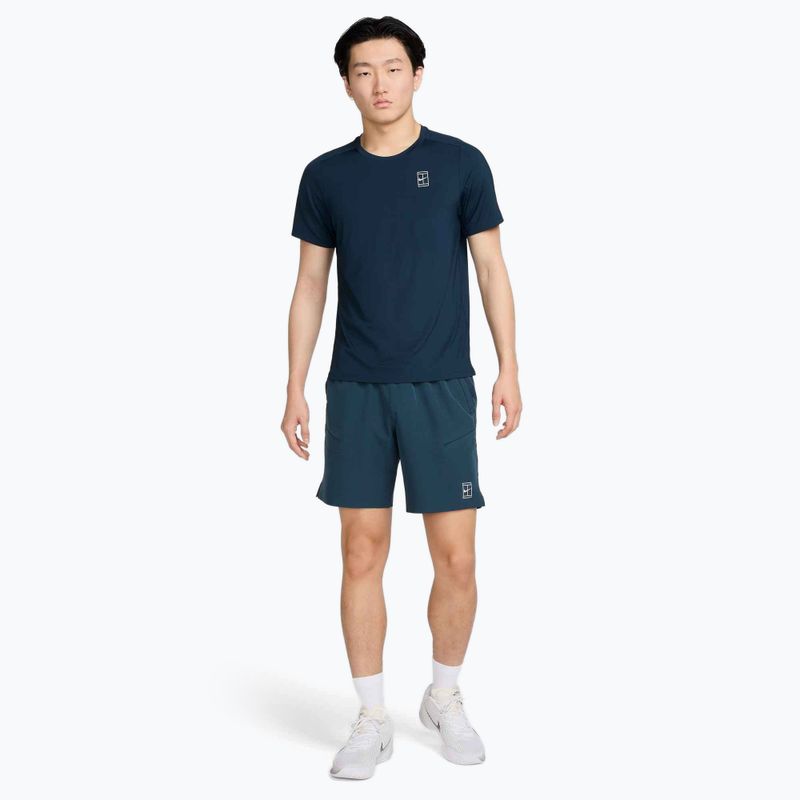 Мъжка тениска Nike Court Dri-Fit Advantage Armory Navy / White 2