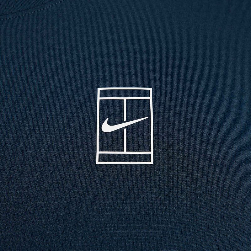 Мъжка тениска Nike Court Dri-Fit Advantage Armory Navy / White 6