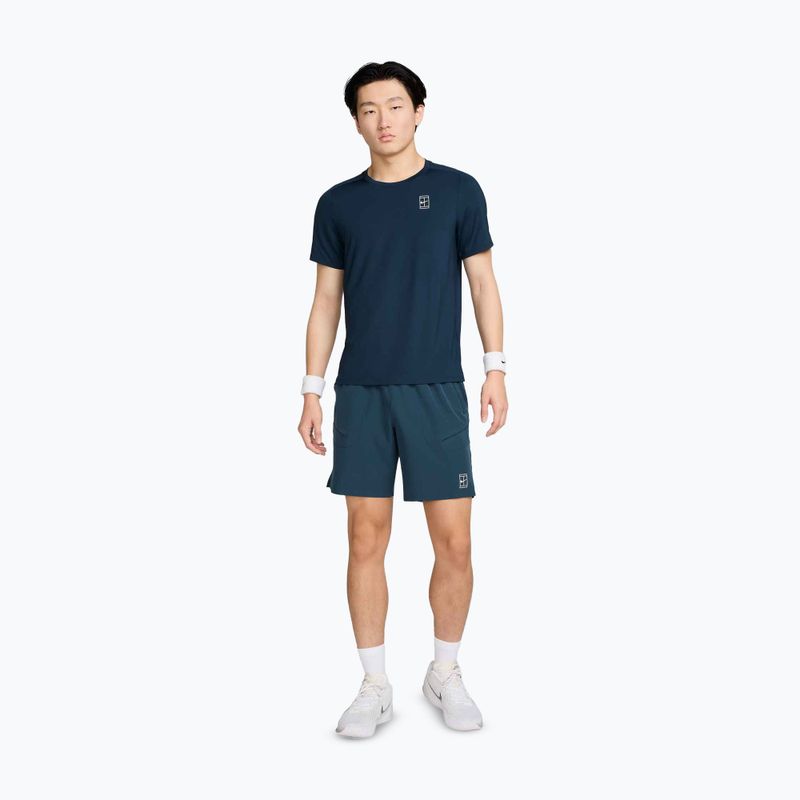 Мъжки тенис шорти Nike Court Dri-Fit Advantage 8“ armour navy/white 2