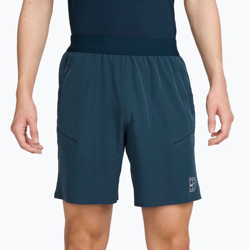 Мъжки тенис шорти Nike Court Dri-Fit Advantage 8“ armour navy/white 4