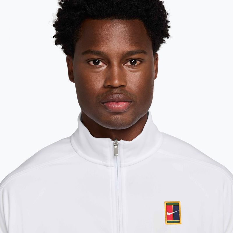Мъжки тенис суитшърт Nike Court Heritage white/white 4