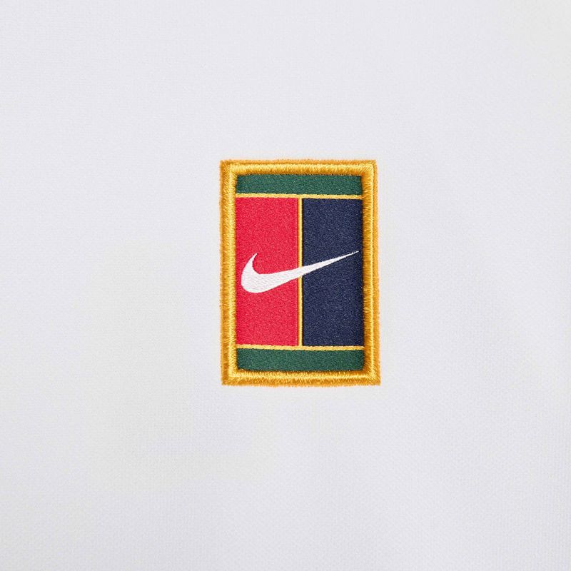 Мъжки тенис суитшърт Nike Court Heritage white/white 6