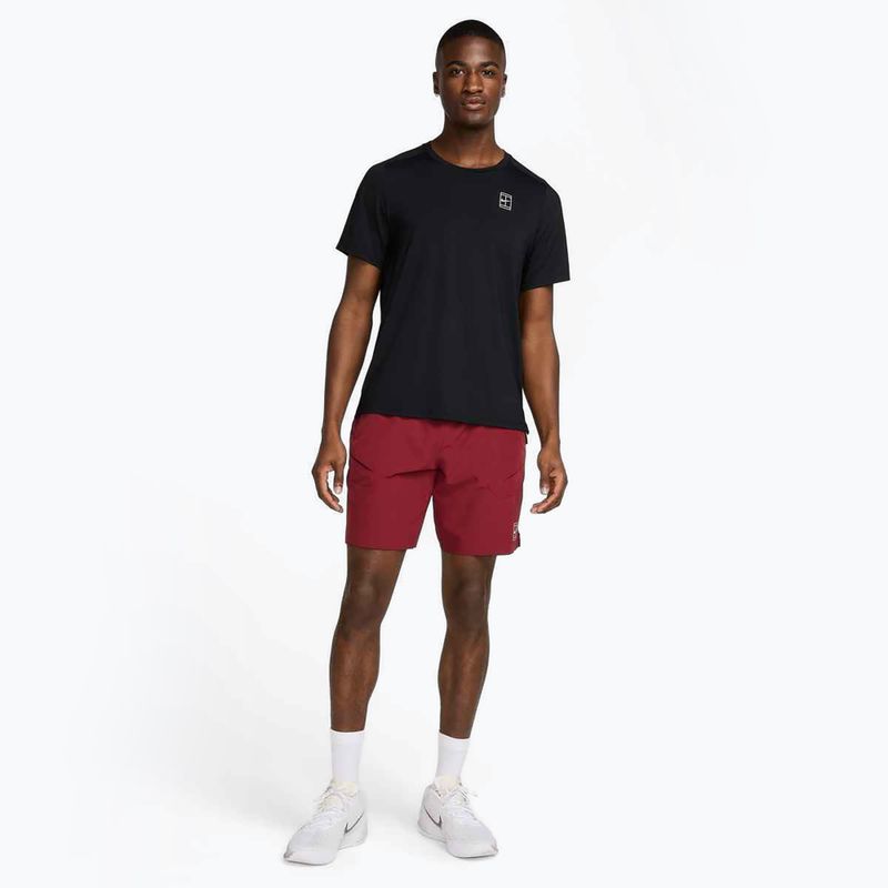 Мъжка тениска Nike Court Dri-Fit Advantage black / white 2