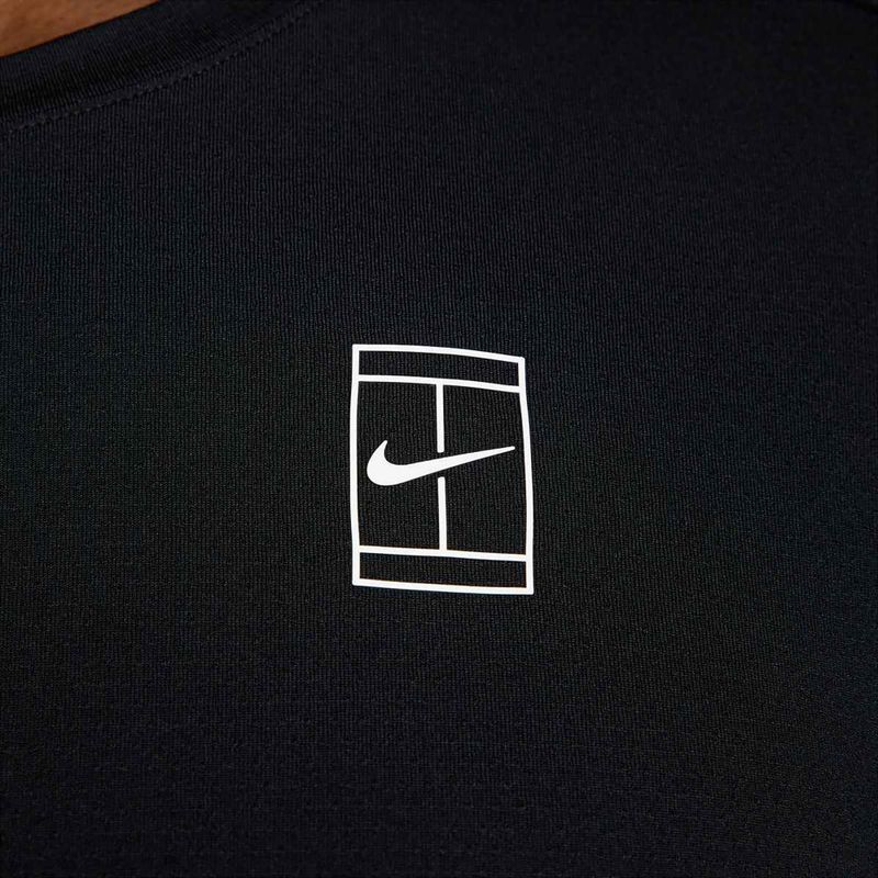 Мъжка тениска за тенис Nike Court Dri-Fit Advantage black / white 5