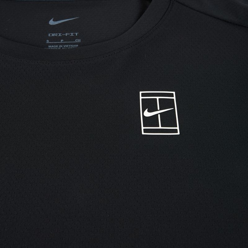 Мъжка тениска за тенис Nike Court Dri-Fit Advantage black / white 9