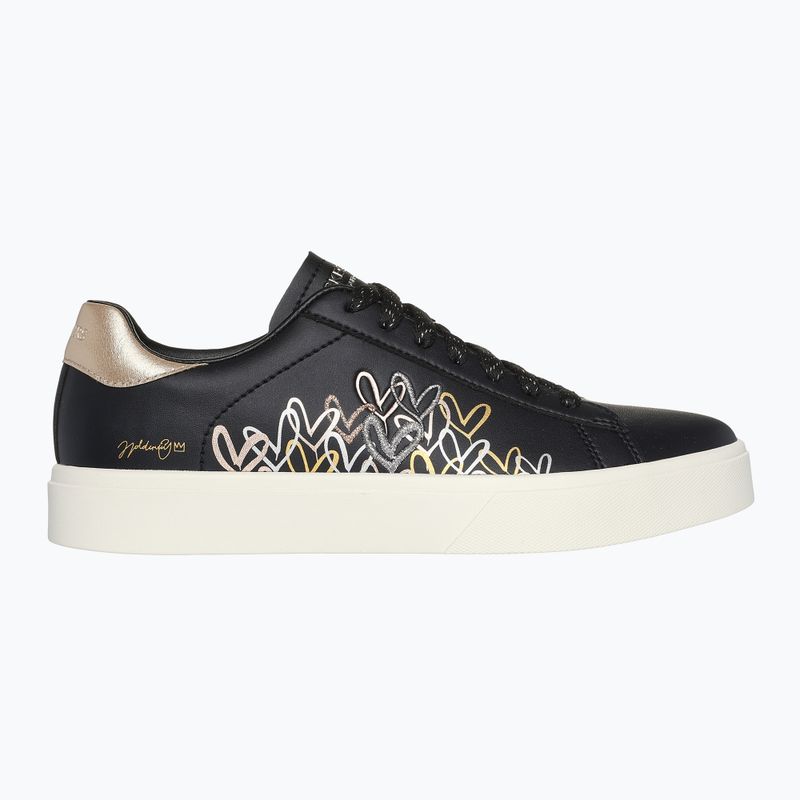 Дамски обувки SKECHERS JGoldcrown Eden LX Gleaming Hearts black/mulitcolor 9