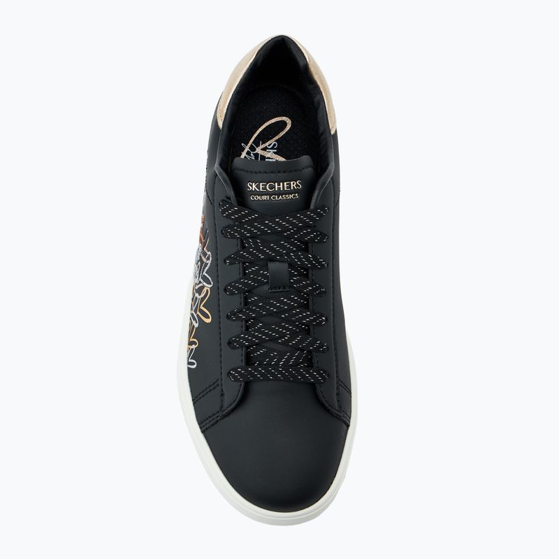 Дамски обувки SKECHERS JGoldcrown Eden LX Gleaming Hearts black/mulitcolor 5