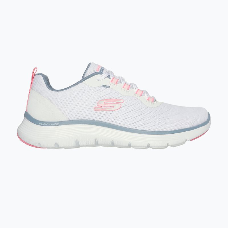 Дамски обувки SKECHERS Flex Appeal 5.0 New Path white/pink/blue 9