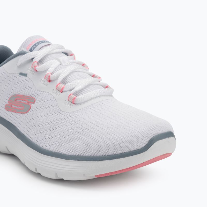 Дамски обувки SKECHERS Flex Appeal 5.0 New Path white/pink/blue 7