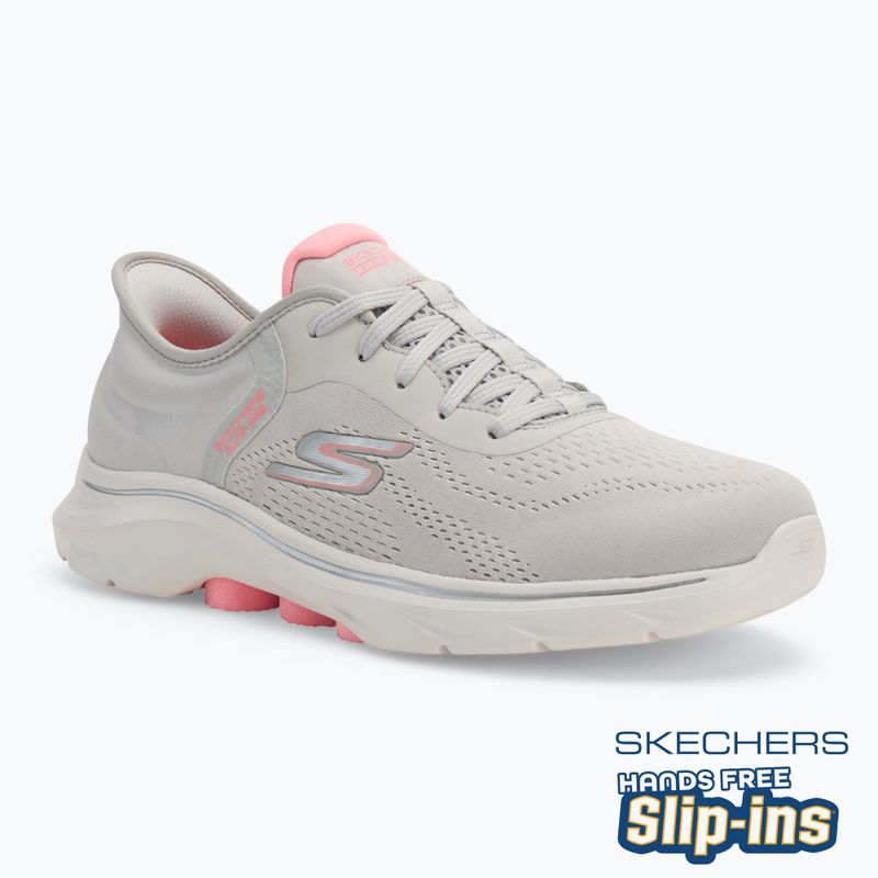 Дамски обувки SKECHERS Go Walk 7 Valin gray/pink