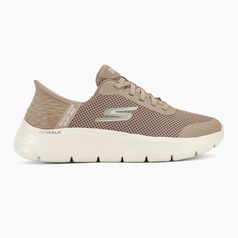 Дамски обувки SKECHERS Slip-ins Go Walk Flex Grand Entry сиво/бяло 2