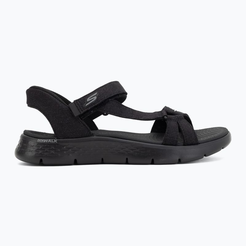 Дамски сандали SKECHERS Go Walk Flex Illuminate black 2
