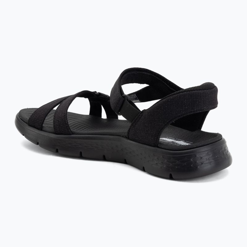 Дамски сандали SKECHERS Go Walk Flex Illuminate black 3