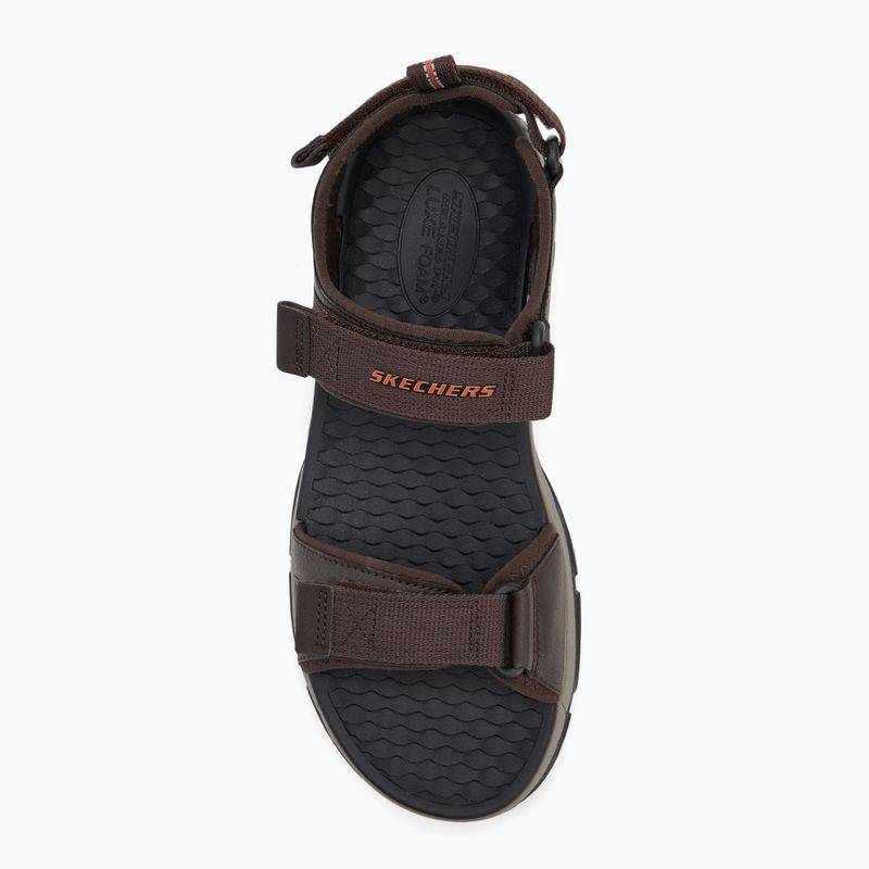 Мъжки сандали SKECHERS Tresmen Ryer chocolate 5