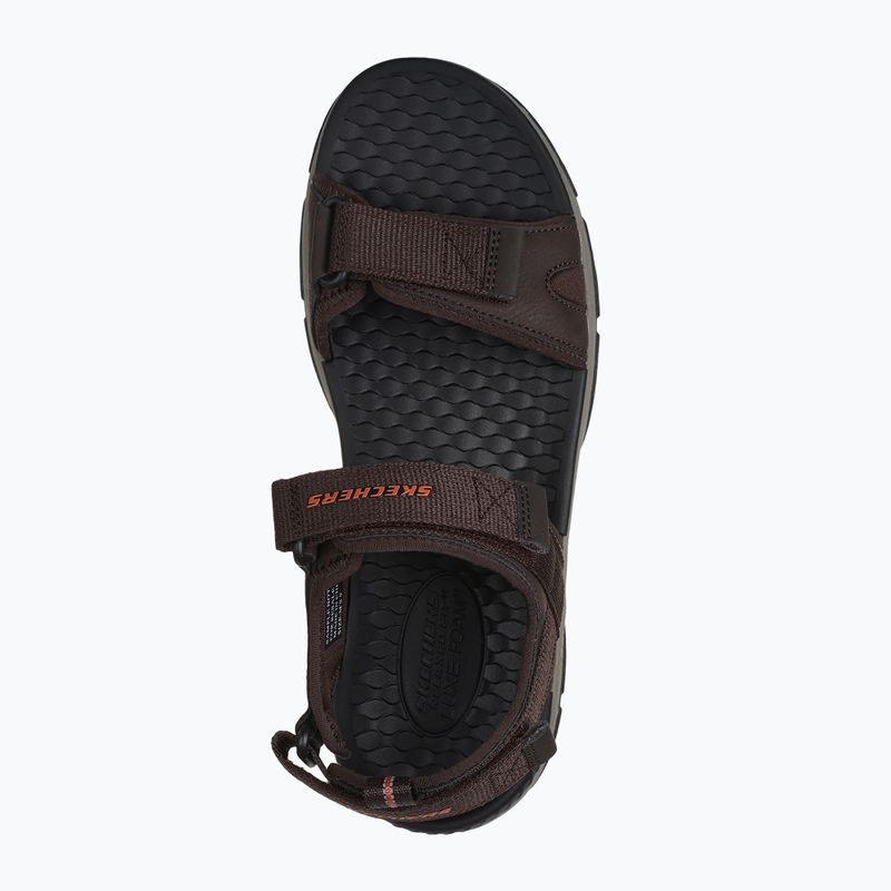 Мъжки сандали SKECHERS Tresmen Ryer chocolate 4