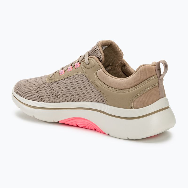 Дамски обувки SKECHERS Go Walk Arch Fit 2.0 Balin taupe/multi 3