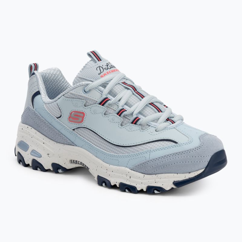 Дамски обувки SKECHERS D'Lites Bold Views light blue/multi