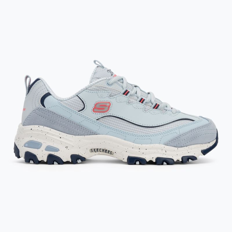 Дамски обувки SKECHERS D'Lites Bold Views light blue/multi 2