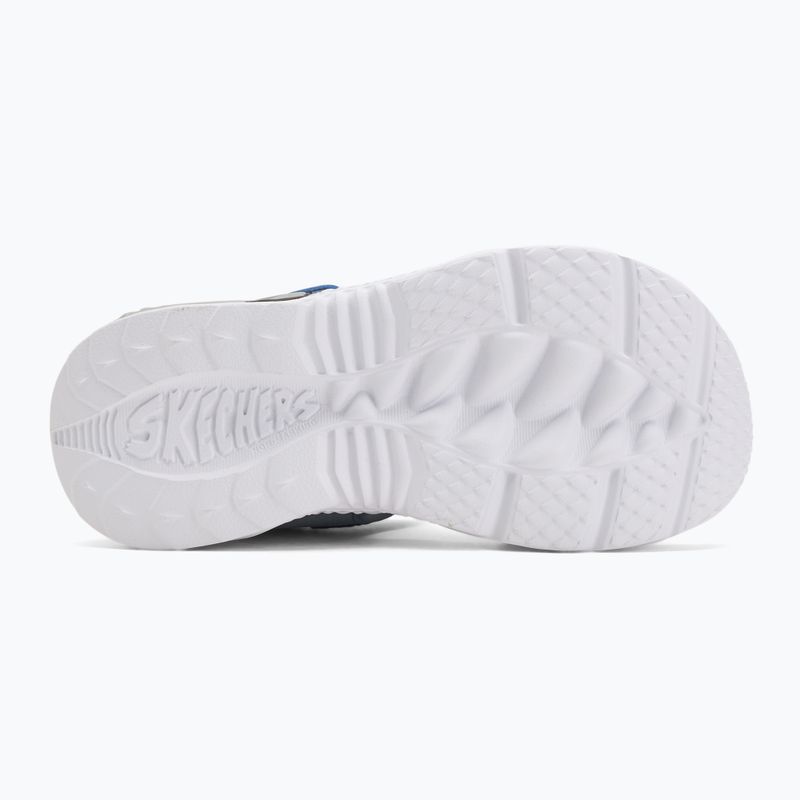 Детски сандали SKECHERS S-Lights Creature Splash в цвят въглен/синьо 4