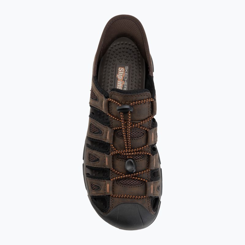 Мъжки сандали SKECHERS Tresmen Norvick brown 5