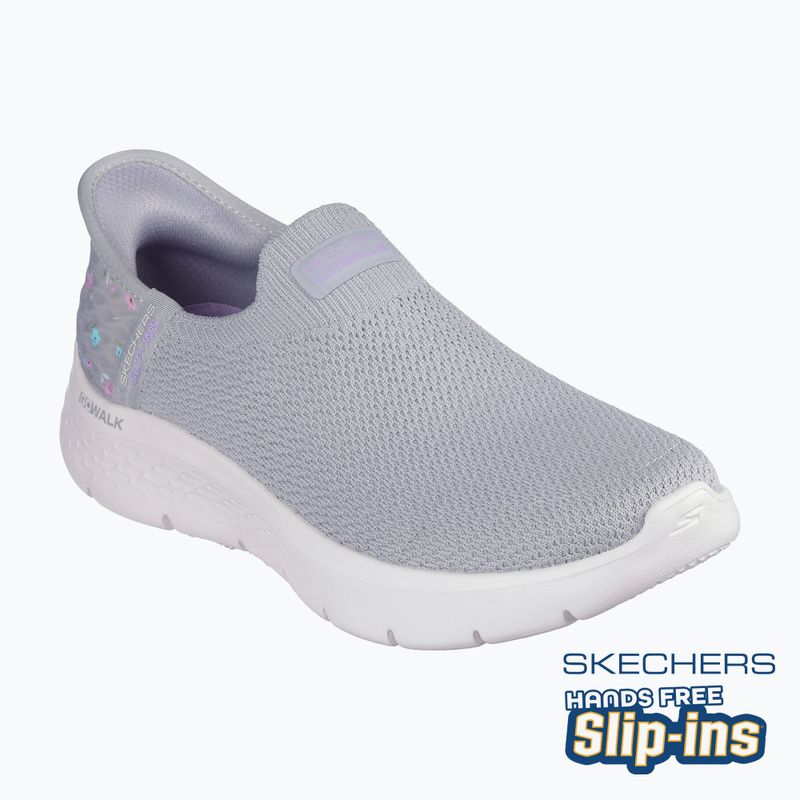 Дамски обувки SKECHERS Go Walk Flex Sunset Rose gray/lavender 14