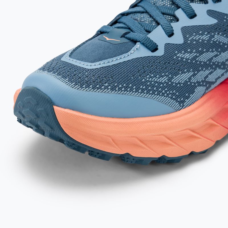 Дамски обувки за бягане HOKA Speedgoat 5 real teal/papaya 7