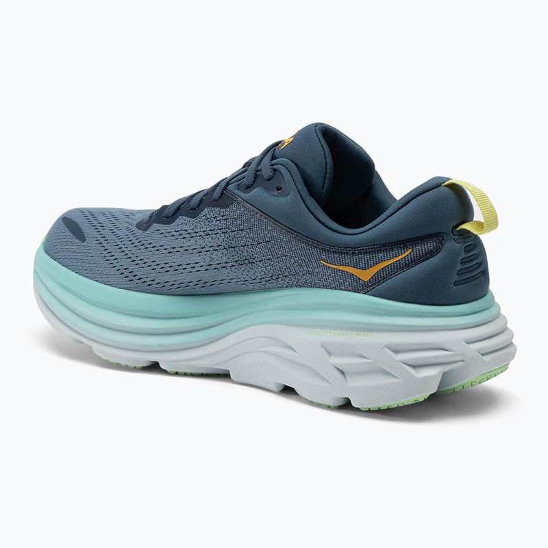 HOKA Bondi 8 real teal/shadow мъжки обувки за бягане 3