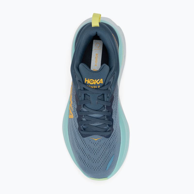 HOKA Bondi 8 real teal/shadow мъжки обувки за бягане 5