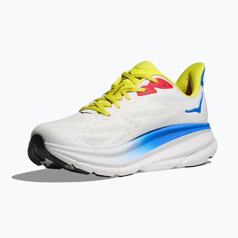 Мъжки обувки за бягане HOKA Clifton 9 blanc de blanc/virtual blue 12