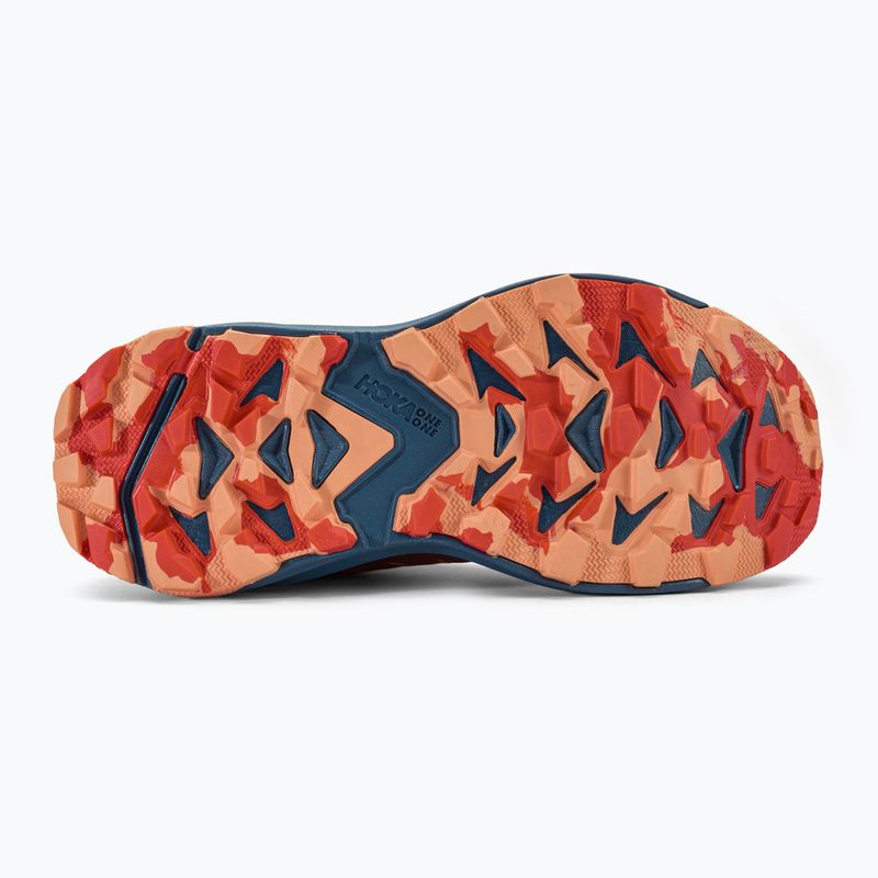 Дамски обувки за бягане HOKA Torrent 3 papaya/real teal 6