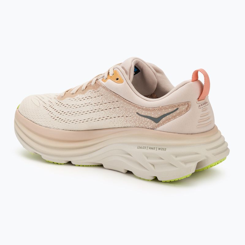 Дамски обувки за бягане HOKA Bondi 8 cream/vanilla 3