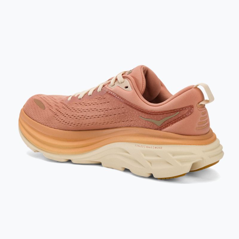 Дамски обувки за бягане HOKA Bondi 8 sandstone/cream 3