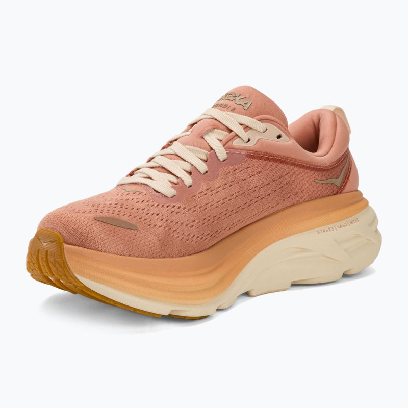 Дамски обувки за бягане HOKA Bondi 8 sandstone/cream 7