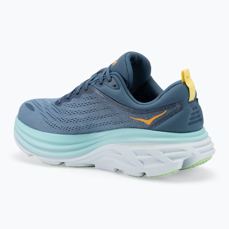 Мъжки обувки за бягане HOKA Bondi 8 Wide real teal/shadow 3