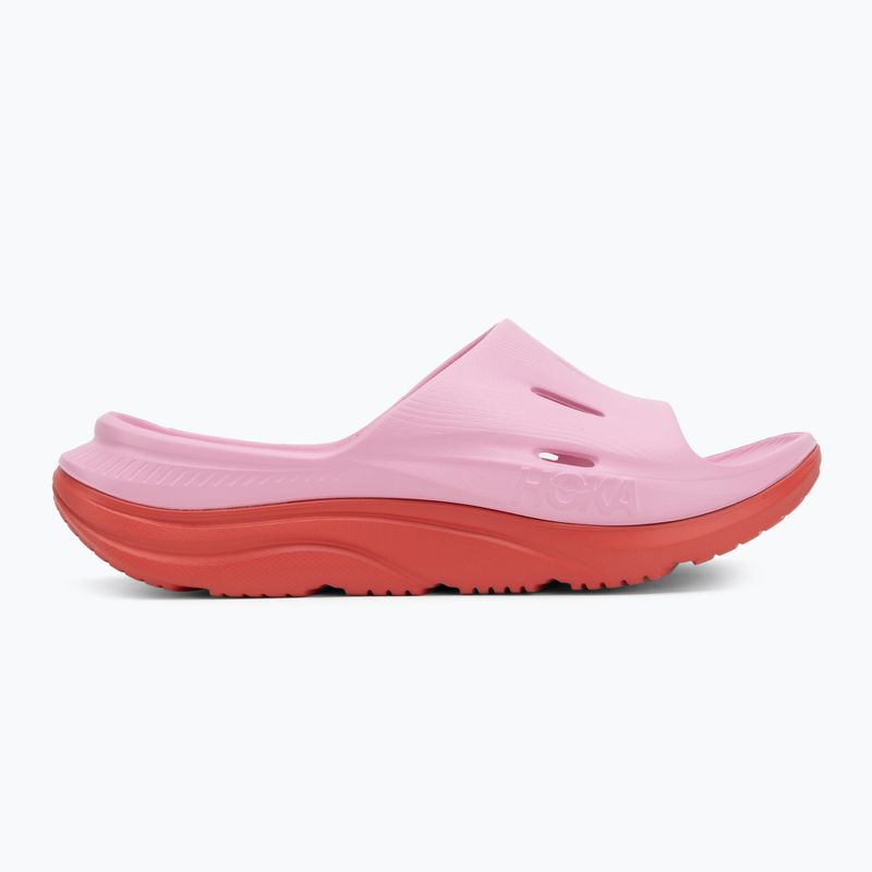 Детски чехли HOKA Ora Recovery Slide 3 peony/cerise 2