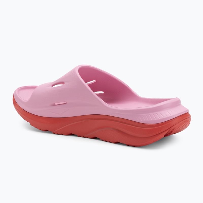 Детски чехли HOKA Ora Recovery Slide 3 peony/cerise 3