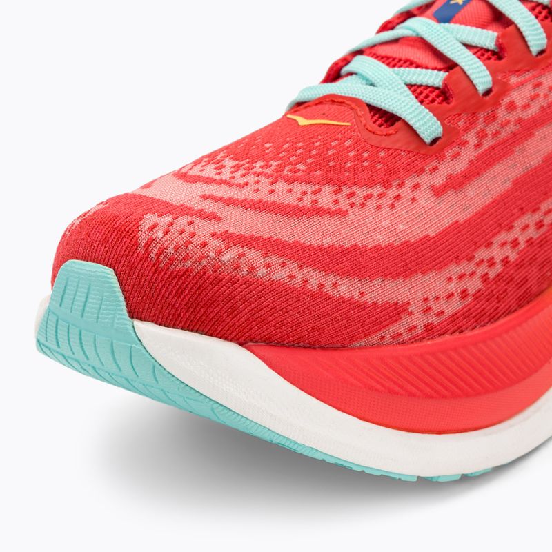 HOKA Mach X cerise/cloudless мъжки обувки за бягане 7