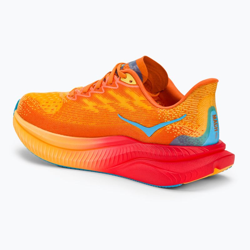 Мъжки обувки за бягане HOKA Mach 6 poppy/squash 3