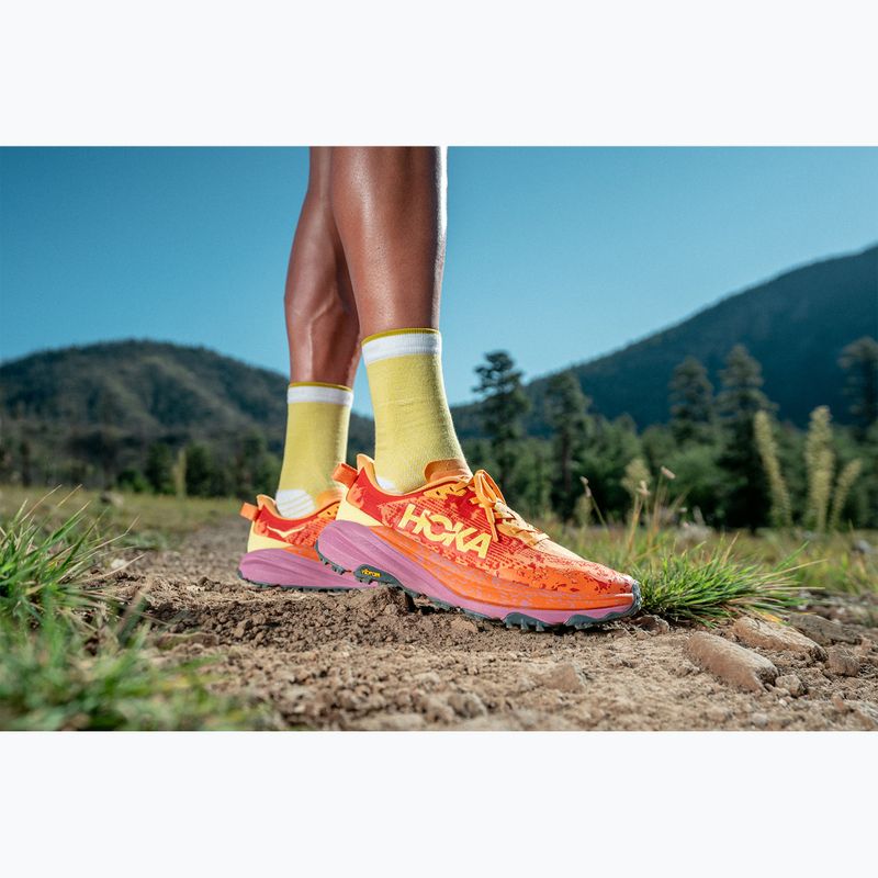 HOKA Speedgoat 6 sherbet/beet root мъжки обувки за бягане 11